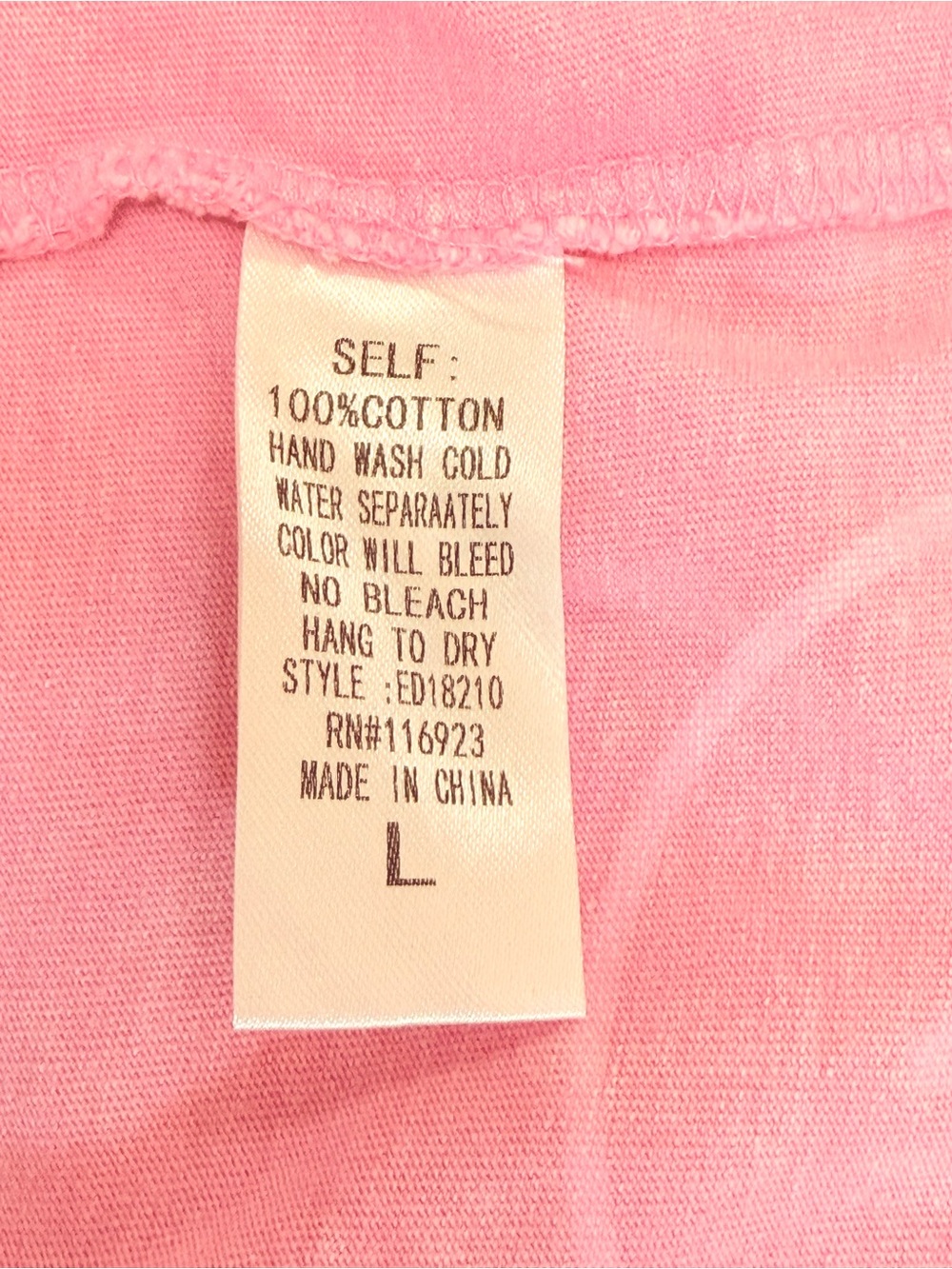 Easel Los Angeles Barbie Pink Smiley Face Mineral Wash T-Shirt Dress Size Large - Picture 4 of 6